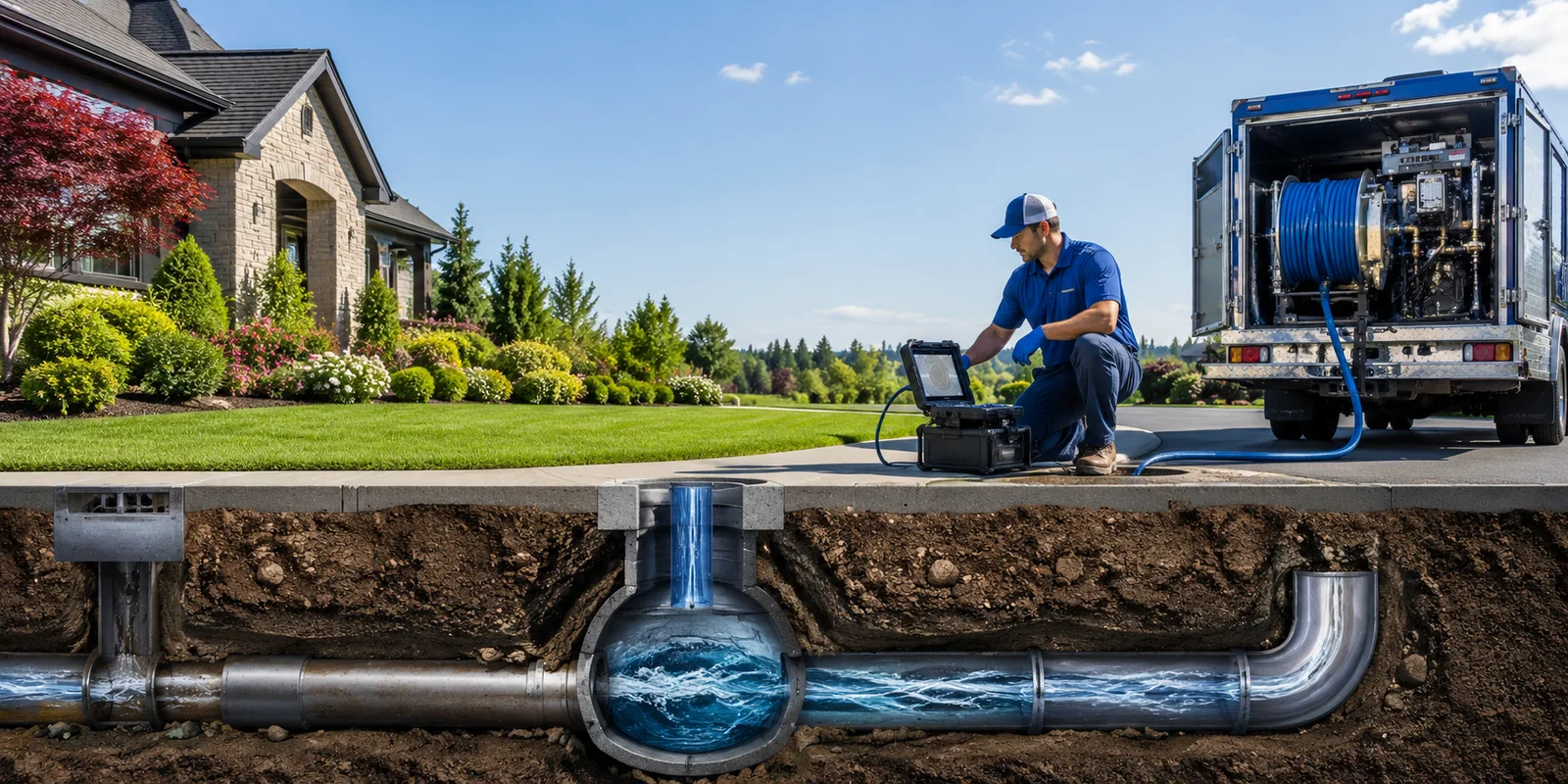 Drainage restoration information for Powellton, WV